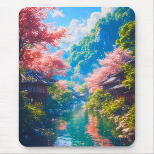 Sakura Utsuru Seiryū Mousepad