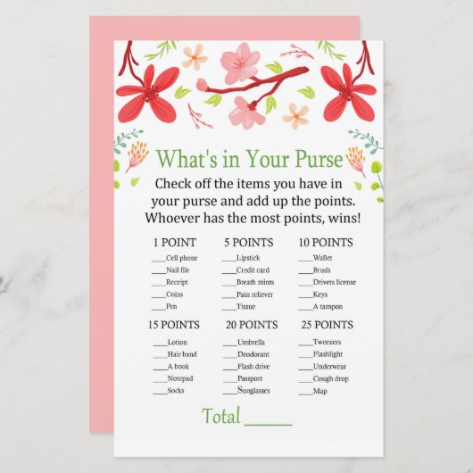 Sakura Was ist in deinem Handyspiel? (Vorne/Hinten)