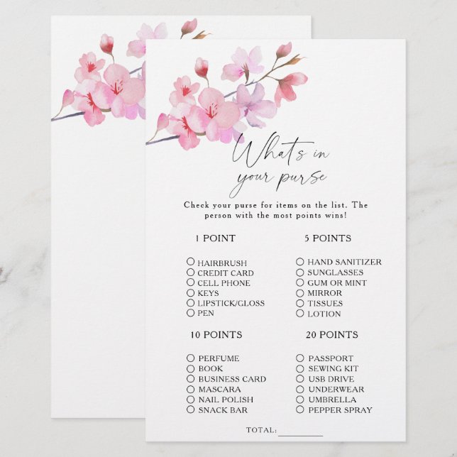 Sakura - Was steckt in deinem Handyspiel? (Vorne/Hinten)