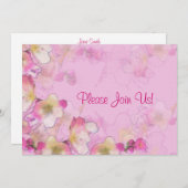 Sakura Wedding Einladung (Vorne/Hinten)