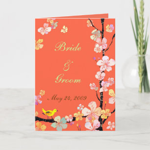 Sakura Wedding Invitation Card Einladung