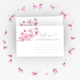 Sakura - Wer bin ich Brautparty Briefpapier