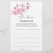 Sakura - Wie alt war die Braut, um ein Spiel zu we (Vorderseite)