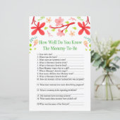 Sakura Wie gut kennen Sie das Baby-Duschspiel? (Stehend Vorderseite)