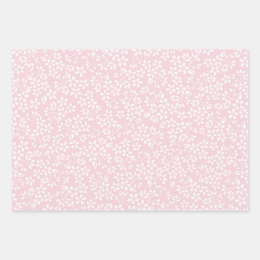 SAKURA Wrapping Paper Flat Sheet Set 3 Geschenkpapier Set (Vorderseite 2)