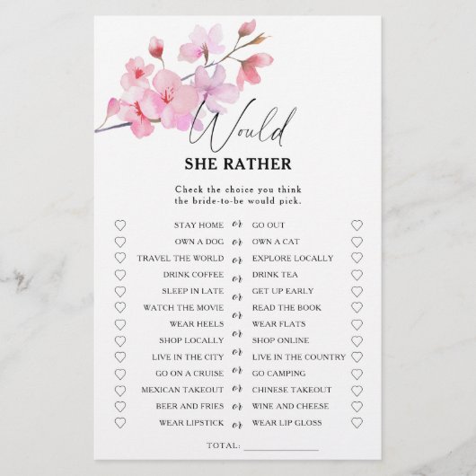 Sakura - Würde sie lieber Brautparty spielen (Vorderseite)