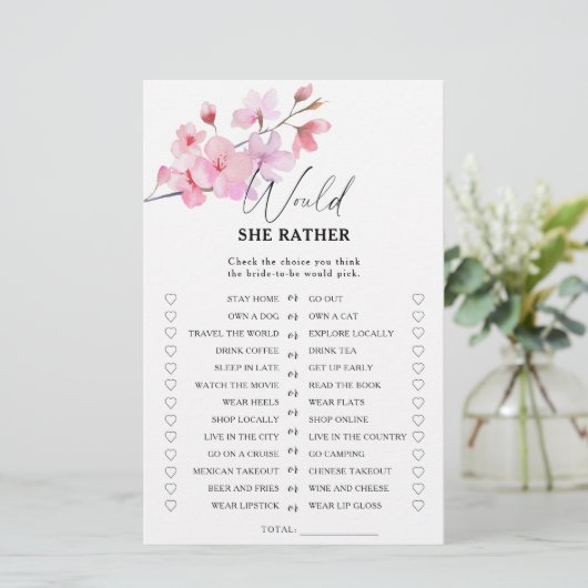 Sakura - Würde sie lieber Brautparty spielen (Stehend Vorderseite)