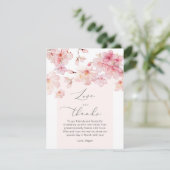 Sakura-Zollkarte RSVP Karte (Stehend Vorderseite)