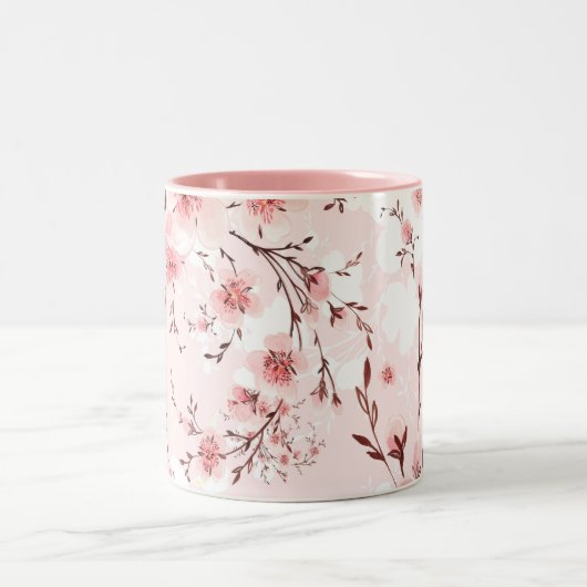 Sakura Zweifarbige Tasse (Mittel)