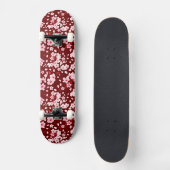 Sakurafubuki Sakura Petals Pattern Skateboard (Vorderseite)