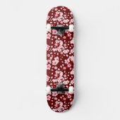 Sakurafubuki Sakura Petals Pattern Skateboard (Vorderseite)