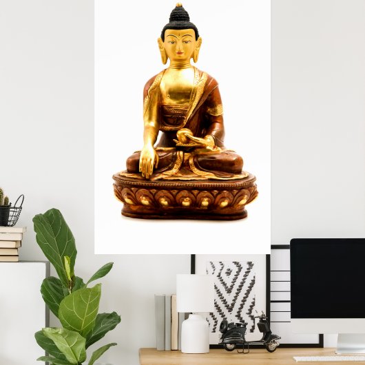 Sakyamuni Buddha Poster (Heimbüro)