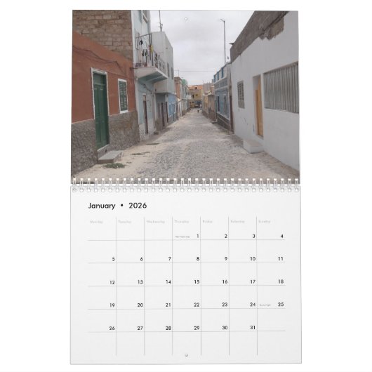 Sal, Cape Verde Calendar Kalender (Jan 2026)