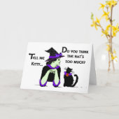 SAL ME KITTY KARTE (Gelbe Blume)