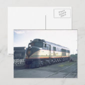 SAL RR Baldwin "Centipede" Postkarte (Vorne/Hinten)