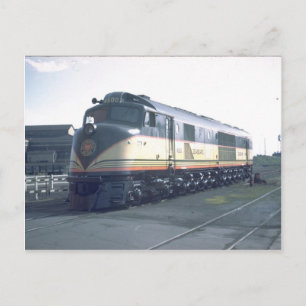 SAL RR Baldwin "Centipede" Postkarte