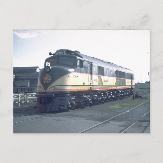 SAL RR Baldwin "Centipede" Postkarte (Vorderseite)