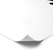 Sal-tea Lustiger Tee-Wortwitz Poster (Ecke)