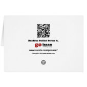 Sala Keo Kou, Nong Khai, Thailand Card (Rückseite Horizontal)