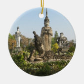 Sala Keo Kou, Nong Khai, Thailand Keramik Ornament (Vorne)