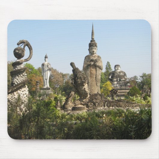Sala Keo Kou, Nong Khai, Thailand Mousepad (Vorne)