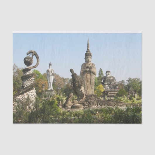 Sala Keo Kou, Nong Khai, Thailand Seidenpapier (Vorderseite)