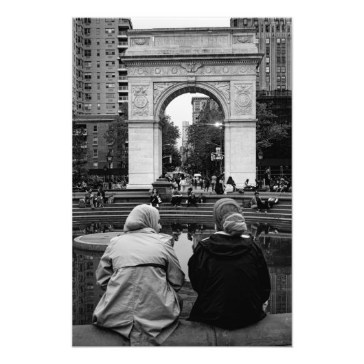 Salaam-Alakikum Washington Square Park Street Foto (Vorne)