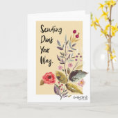 Salaam & Dua - Flowers Karte (Gelbe Blume)