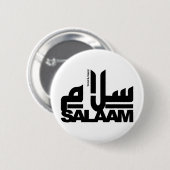 Salaam schwarz button (Vorne & Hinten)