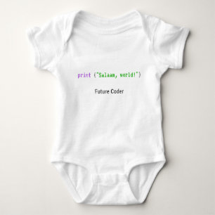 Salaam, Welt - Babybodysuit Baby Strampler