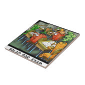 Salad Bar Exam Funny Fliese (Seite)