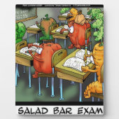 Salad Bar Exam Funny Fotoplatte (Vorderseite)