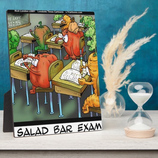 Salad Bar Exam Funny Fotoplatte (Seite)