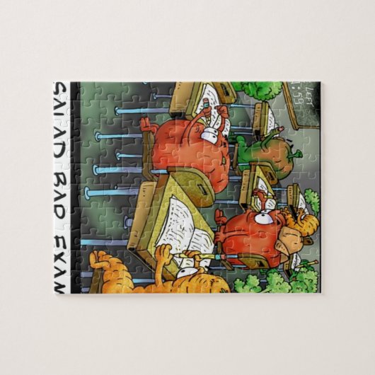 Salad Bar Exam Funny Puzzle (Horizontal)
