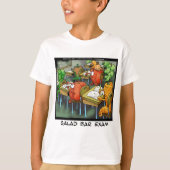 Salad Bar Exam Funny T-Shirt (Vorderseite)