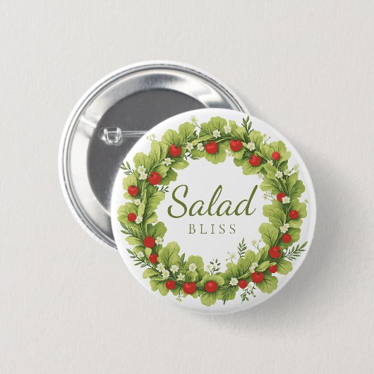 Salad Bliss Button (Vorne & Hinten)