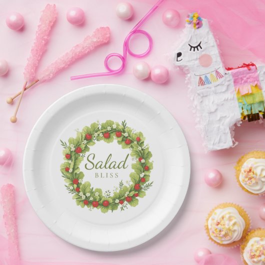 Salad Bliss Pappteller (Party)