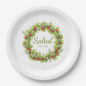 Salad Bliss Pappteller (Vorderseite)