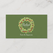 Salad Bliss Visitenkarte (Vorderseite)