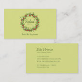 Salad Bliss Visitenkarte (Vorne/Hinten)