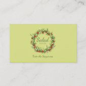 Salad Bliss Visitenkarte (Vorderseite)