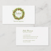 Salad Bliss Visitenkarte (Vorne/Hinten)