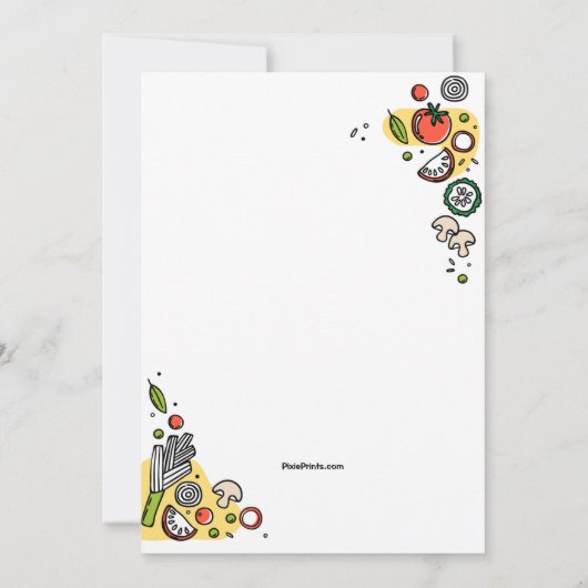 Salad Bowl Einladungen (Rückseite)
