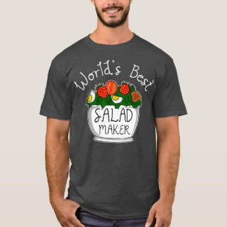 Salad Healthy Food Feinschmecker Salat T-Shirt