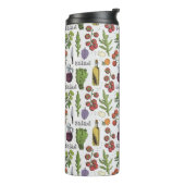 Salad Pattern, kundenspezifisch Thermosbecher (Nach links gedreht)
