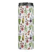 Salad Pattern, kundenspezifisch Thermosbecher (Rückseite)