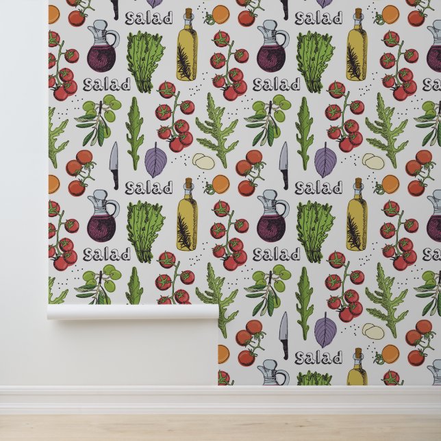 Salad Pattern Tapete (Anwendung)
