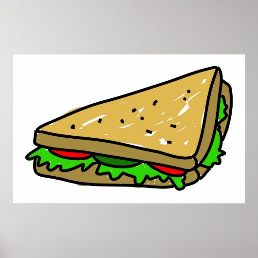 Salad Sandwich Poster (Vorne)
