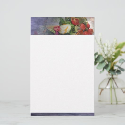 Salad Stationery Briefpapier (Stehend Vorderseite)