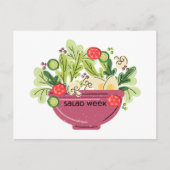Salad Week Postkarte (Vorderseite)